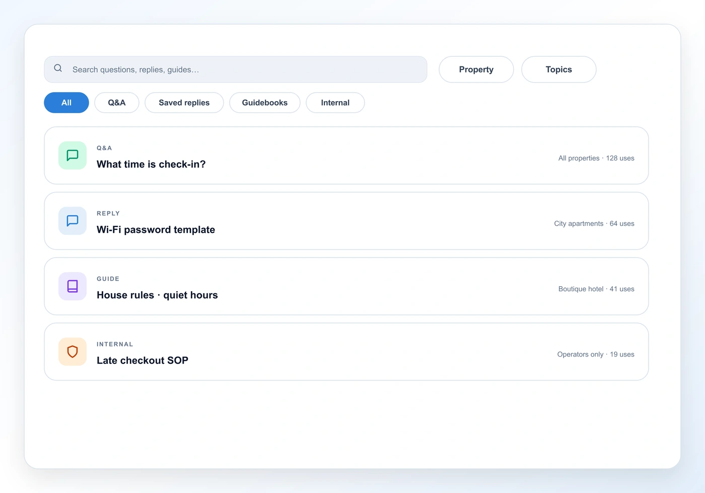 Browse feature screenshot